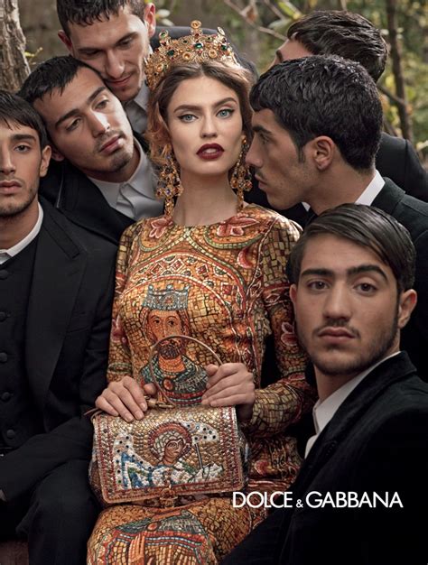 dolce gabbana winter 2014 runway|dolce and gabbana female models.